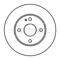 Brake Disc (BBD4944)
