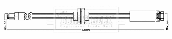 Brake Hose (BBH8814)