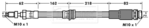 Brake Hose (BBH7475)