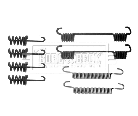 Accessory Kit, parking brake shoes (BBK6190)
