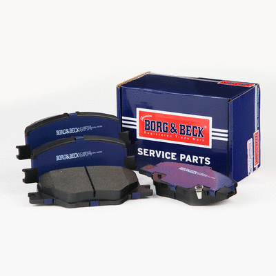 Brake Pad Set, disc brake (BBP2672)