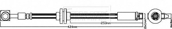 Brake Hose (BBH8110)