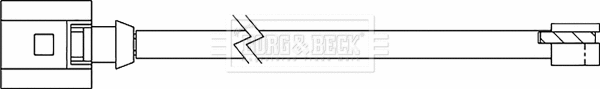 Warning Contact, brake pad wear (BWL3148)