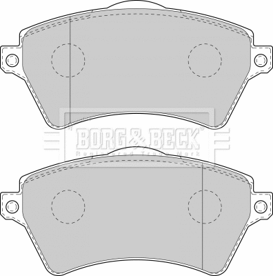 Brake Pad Set, disc brake (BBP1711)