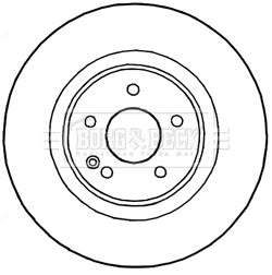 Brake Disc (BBD5831S)