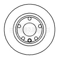 Brake Disc (BBD4962)