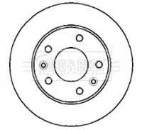 Brake Disc (BBD4283)