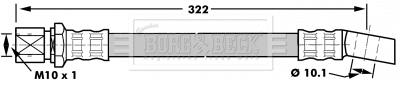 Brake Hose (BBH7027)