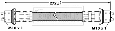 Brake Hose (BBH7259)