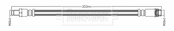 Brake Hose (BBH6232)