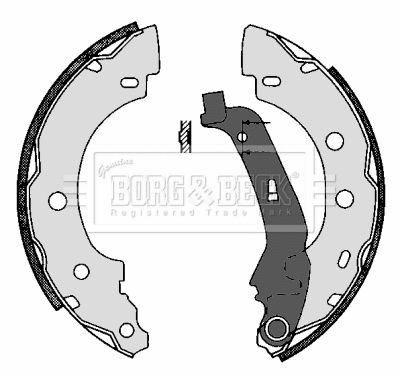 Brake Shoe Set (BBS6287)