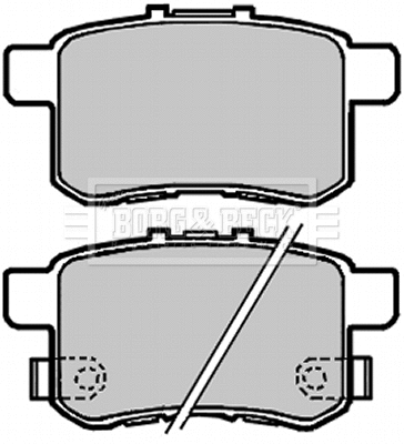 Brake Pad Set, disc brake (BBP2103)
