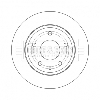 Brake Disc (BBD5382)