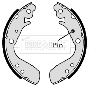 Brake Shoe Set (BBS6353)