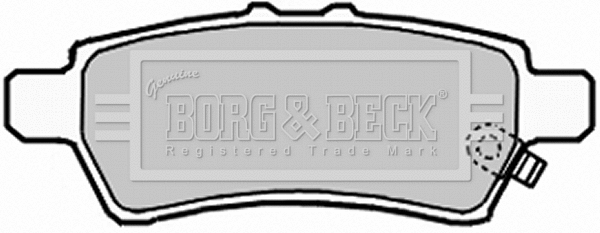 Brake Pad Set, disc brake (BBP2006)