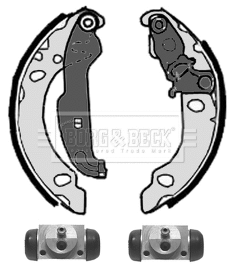 Brake Shoe Set (BBS1038K)