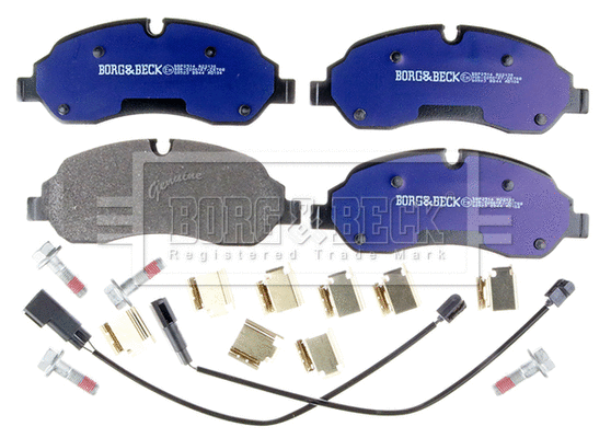 Brake Pad Set, disc brake (BBP2514)