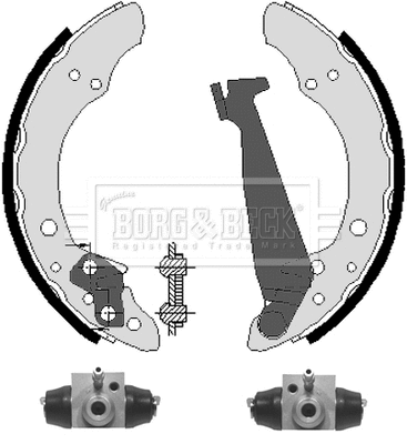 Brake Shoe Set (BBS1091K)