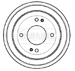 Brake Drum (BBR7060)