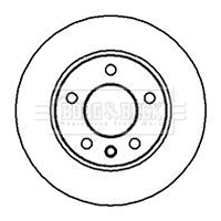 Brake Disc (BBD4887)