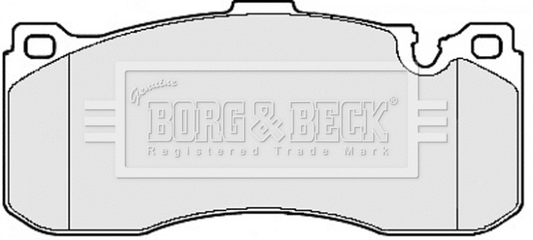 Brake Pad Set, disc brake (BBP2155)