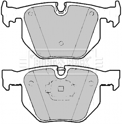 Brake Pad Set, disc brake (BBP2183)