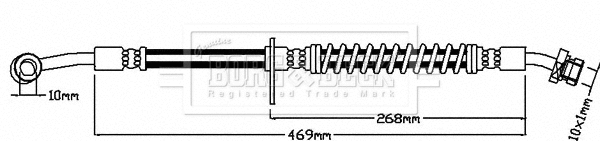 Brake Hose (BBH8151)