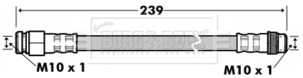 Brake Hose (BBH7531)