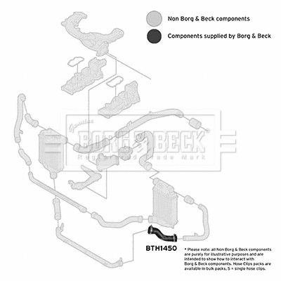 Charge Air Hose (BTH1450)
