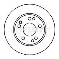 Brake Disc (BBD4826)