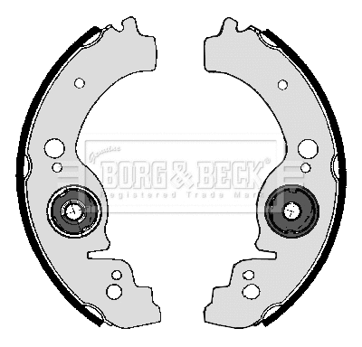Brake Shoe Set (BBS6035)