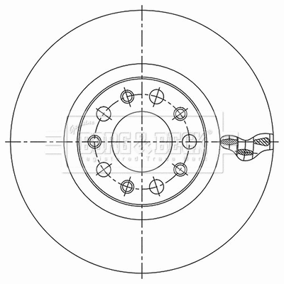 Brake Disc (BBD5534)