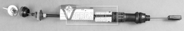 Cable Pull, clutch control (BKC2070)