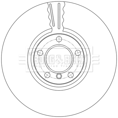 Brake Disc (BBD7001S)
