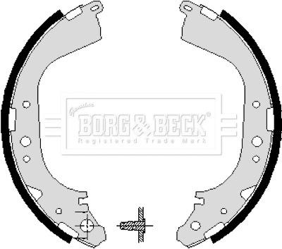 Brake Shoe Set (BBS6193)
