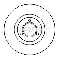 Brake Disc (BBD4516)