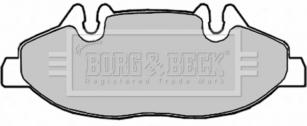 Brake Pad Set, disc brake (BBP1949)