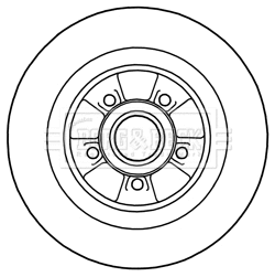 Brake Disc (BBD5974S)