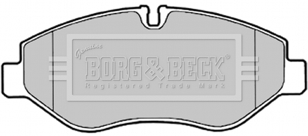 Brake Pad Set, disc brake (BBP2021)