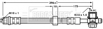 Brake Hose (BBH7185)