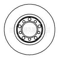 Brake Disc (BBD4832)