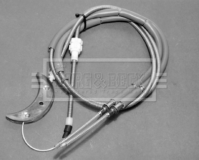 Cable Pull, parking brake (BKB2356)