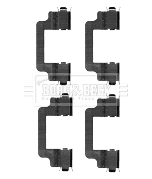 Accessory Kit, disc brake pad (BBK1246)