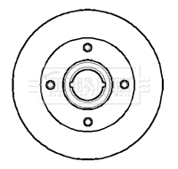 Brake Disc (BBD5846S)