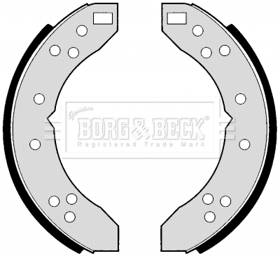 Brake Shoe Set (BBS6171)