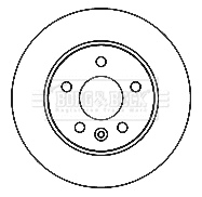 Brake Disc (BBD5157)