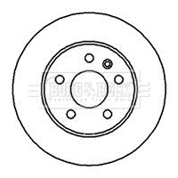 Brake Disc (BBD4072)