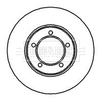 Brake Disc (BBD4855)