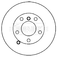 Brake Disc (BBD5820S)