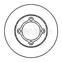 Brake Disc (BBD4143)
